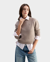 Maglione Lagoon Girocollo in Misto Cashmere - Abbigliamento Donna | 