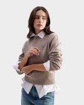 Maglione Lagoon Girocollo in Misto Cashmere | 