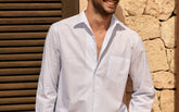 Poplin Panama Shirt - Spring Promo|Men's Clothing | 