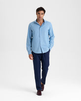 Camicia Posillipo In Chambray Di Cotone - NUOVI ARRIVI|ABBIGLIAMENTO UOMO | 