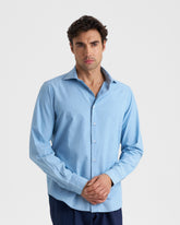 Camicia Posillipo In Chambray Di Cotone - NUOVI ARRIVI|ABBIGLIAMENTO UOMO | 