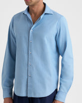 Camicia Posillipo In Chambray Di Cotone - NUOVI ARRIVI|ABBIGLIAMENTO UOMO | 