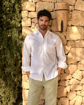 Poplin Panama Shirt - Men's Collection | 