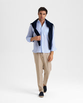 Cotton Seersucker Panama Shirt - Abbigliamento Uomo | 