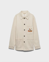 Raw Cotton Twill Ventana Overshirt - Women’s Clothing | 