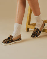 Calf Hair With Faux Fur Slippers - Women’s Faux Fur|Collection | 