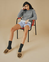 Calf Hair With Faux Fur Slippers With Fur - Women’s Faux Fur|Collection | 