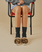 Pantofole in Cavallino e Faux Fur | 