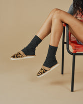 Calf Hair With Faux Fur Slippers With Fur - Women’s Faux Fur|Collection | 