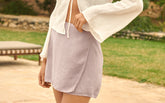 Linen Posadas Skirt - Spring Promo|Women’s Clothing | 