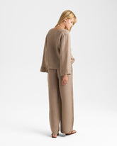 Pantaloni Marbella in Lino e Nylon  | 