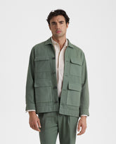 Blend Cotton Gabardine Savana Jacket - New Arrivals | Men's Clothing | 