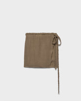 Gonna Estrella in Lino e Nylon  | 
