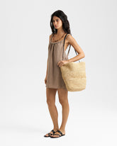 Nylon Linen Maracaibo Dress - Women’s Clothing | 