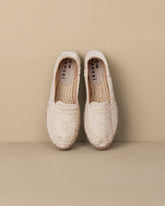 Cotton Crochet<br />Double Sole Espadrilles - Women's Bestselling Shoes | 