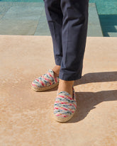 Cotton Jaquard Espadrilles | 
