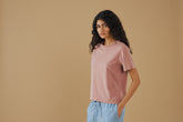Jersey Coconut T-Shirt - Terracotta|One Color, Infinite Vibes | 