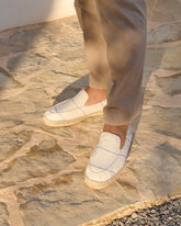 Woven Canvas<br />Traveler Loafers Espadrilles - Men’s Shoes | 