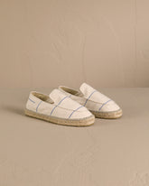 Woven Canvas<br />Traveler Loafers Espadrilles - Men’s Loafers | 