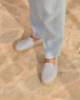 Recycled Cotton Canvas Espadrilles - Men's Collection | 