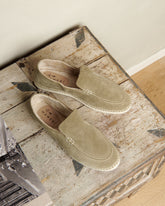 Suede With Faux Fur Loafers Espadrilles - Summer Holiday Promo | 