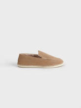 Mocassini Espadrilla in Pelle Scamosciata e Faux Fur - Collezione Faux Fur Uomo | 
