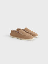 Mocassini Espadrilla in Pelle Scamosciata e Faux Fur - Collezione Faux Fur Uomo | 