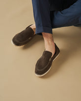 Suede With Faux Fur Loafers Espadrilles - Fall Winter Collection|Shoes | 