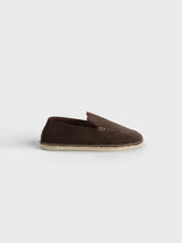 Mocassini Espadrilla in Pelle Scamosciata e Faux Fur - Collezione Faux Fur Uomo | 