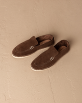 Suede With Faux Fur Loafers Espadrilles - Men's Collection | 