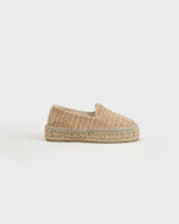 Raffia Stripes Double Sole Espadrilles - Women’s Espadrilles | 