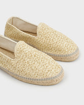 Coarse Woven Raffia Espadrilles | 