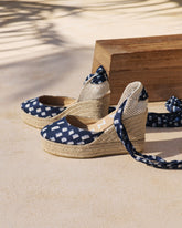 Espadrillas con Zeppa<br />in Seta - Nuovi Arrivi Donna | 