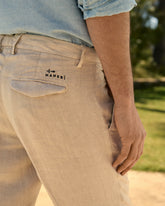 Irish Linen Savana Trousers - Men's Pants & Shorts | 