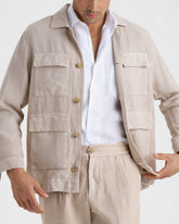Irish Linen Savana Jacket - Men’s Clothing | 