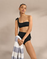 Tie One Shoulder Bikini - Women’s Swimwear | 