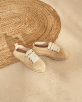 Suede Lace-Up Espadrilles - All products no RTW | 