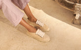 Suede Lace-Up Espadrilles - Women’s Espadrilles | 