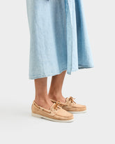 Suede Boat-Shoes - Women's Boat Shoes | 