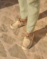 Suede Boat-Shoes - Men’s Collection | 