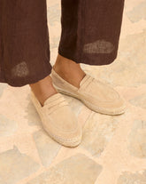 Suede Loafers Espadrilles - Women's Bestselling Shoes | 