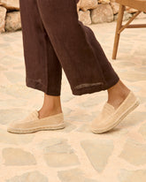 Suede Loafers Espadrilles - Women's Bestselling Shoes | 