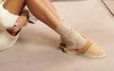 Suede With Faux Fur Slippers With Fur - All products no RTW | 