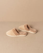 Suede With Faux Fur Slippers With Fur - Summer Holiday Promo | 