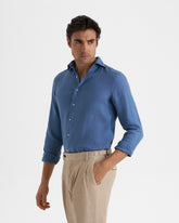 Camicia Posillipo In Lino Tinto Capo - NUOVI ARRIVI|ABBIGLIAMENTO UOMO | 