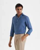 Washed Linen Posillipo Shirt - Men’s Clothing | 