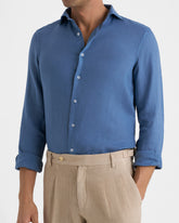 Washed Linen Posillipo Shirt - Men’s Clothing | 