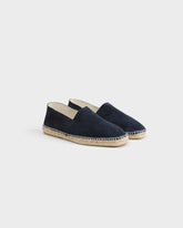 Suede Squared Toe Espadrilles - Espadrilles | 