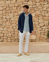 Organic Terry Cotton Nicolo Shirt - THE ESSENTIAL SUMMER LOOK | 