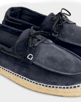 Suede Boat-Shoes Espadrilles | 